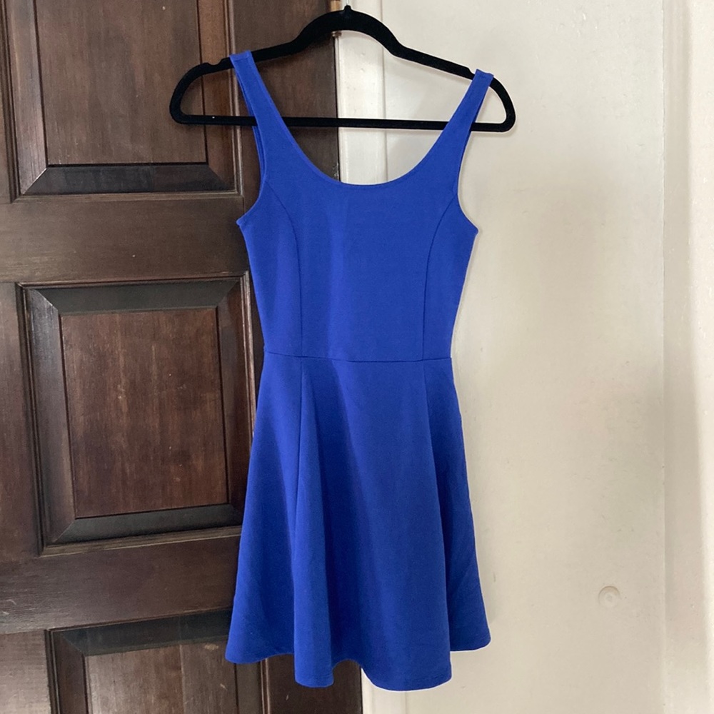 Royal blue H&M dress